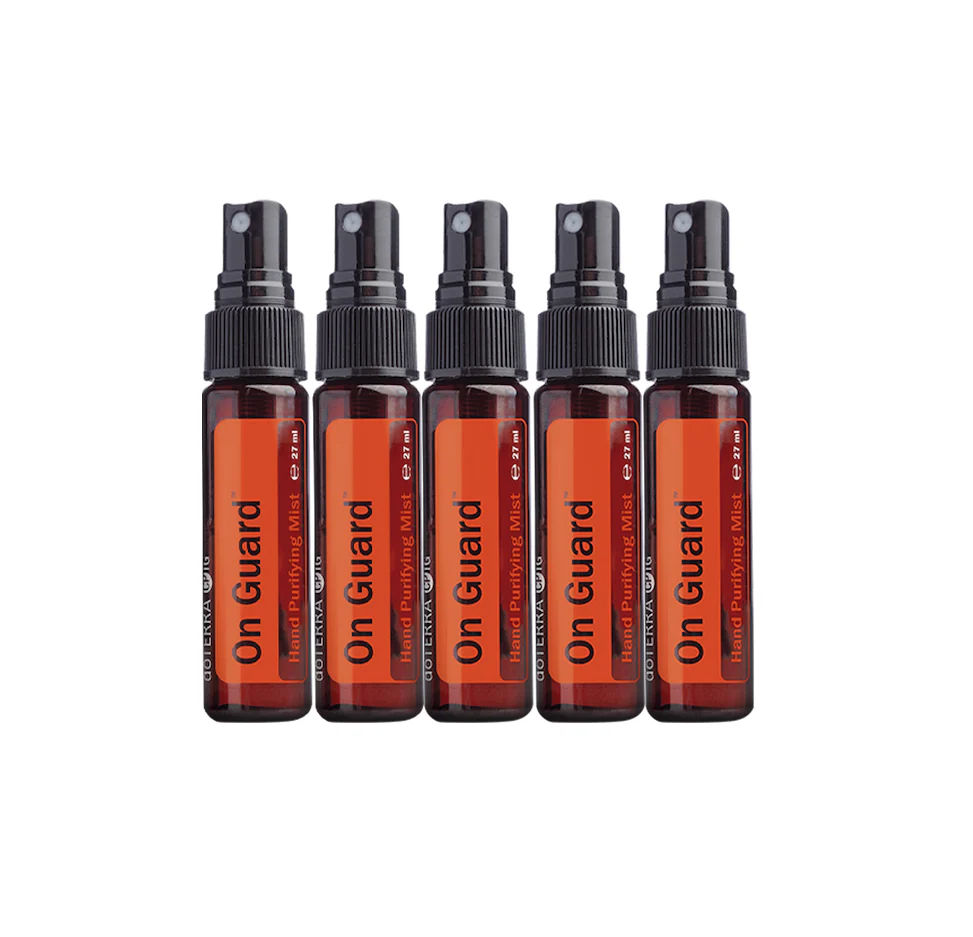 dōTERRA On Guard Mgiełka do rąk 5 x 27 ml | Naturalna dezynfekcja