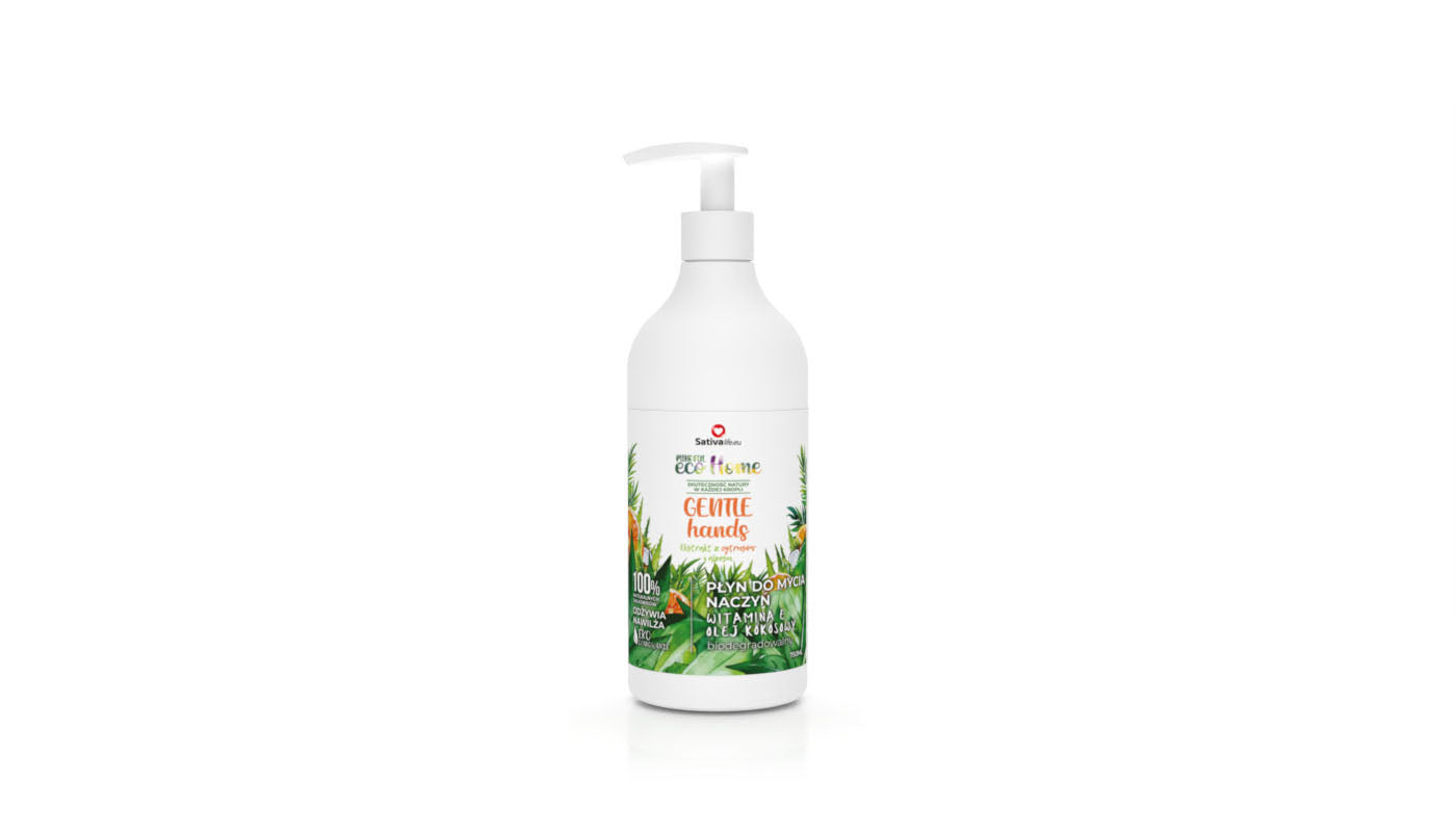 GENTLE HAND – Naturalny płyn do naczyń 750 ml