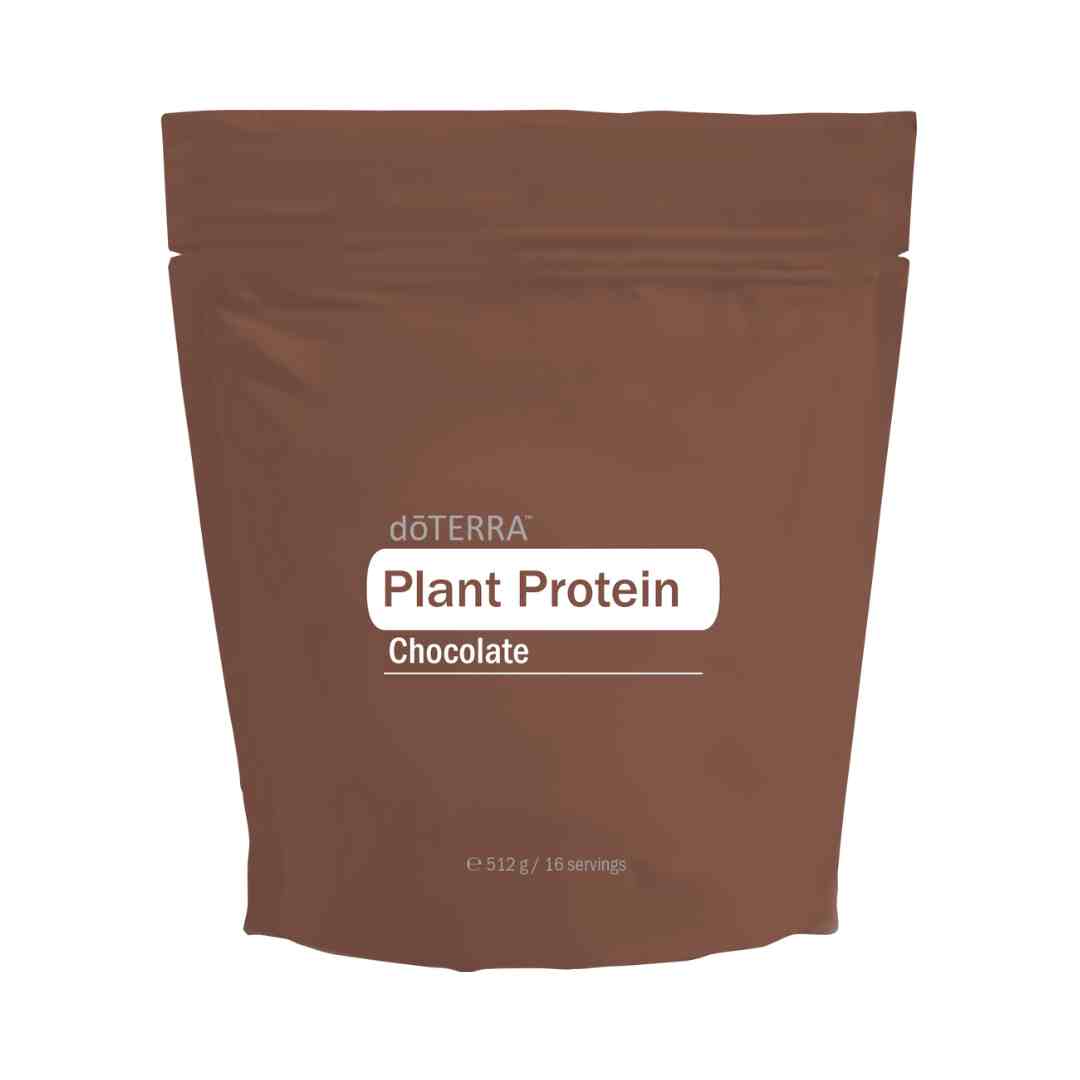 dōTERRA™ Chocolate Plant Protein – 512 g | 22 g protein/serving