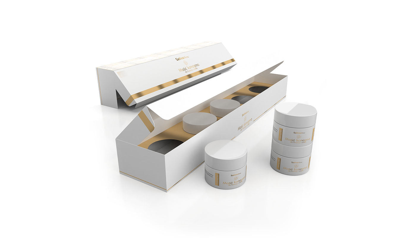 Maść Konopna 1500 mg CBD (5×10 ml) – Sativa Life